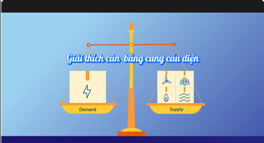 Giải thích cân bằng cung cầu điện